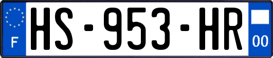 HS-953-HR