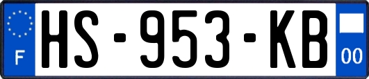 HS-953-KB