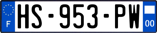 HS-953-PW