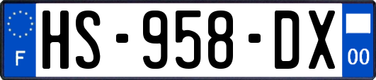 HS-958-DX