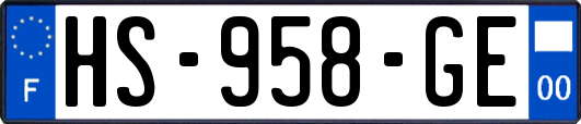 HS-958-GE