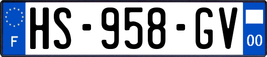 HS-958-GV