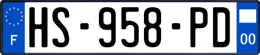 HS-958-PD