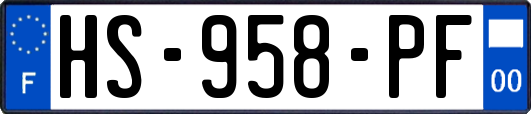 HS-958-PF