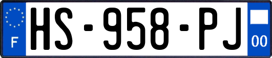 HS-958-PJ