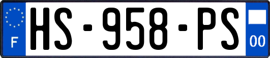 HS-958-PS