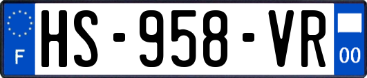 HS-958-VR