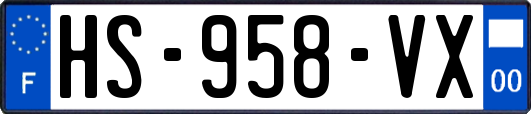 HS-958-VX