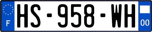HS-958-WH
