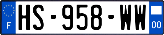HS-958-WW