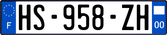 HS-958-ZH