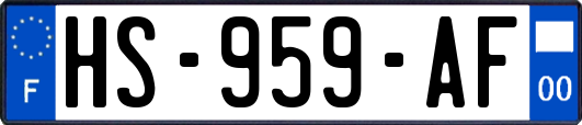 HS-959-AF