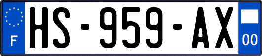HS-959-AX