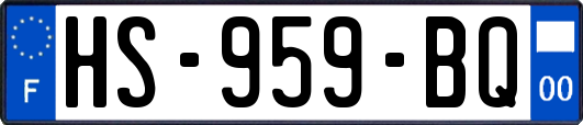 HS-959-BQ