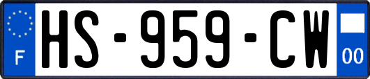 HS-959-CW