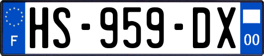 HS-959-DX