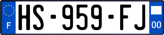 HS-959-FJ