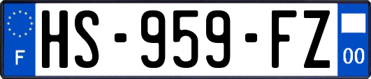 HS-959-FZ