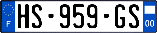 HS-959-GS