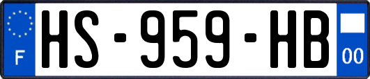 HS-959-HB