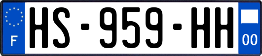 HS-959-HH