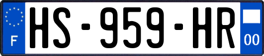 HS-959-HR