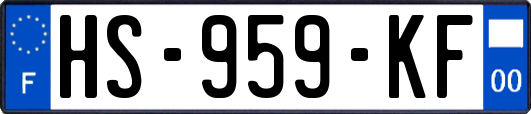 HS-959-KF