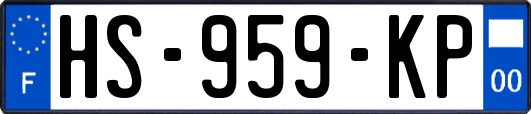 HS-959-KP