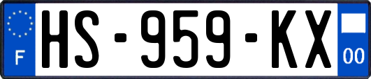 HS-959-KX