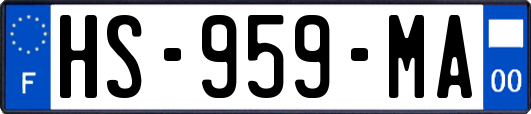HS-959-MA