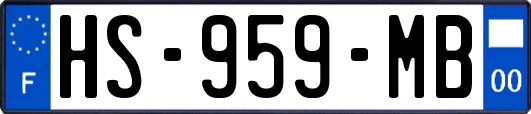 HS-959-MB
