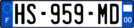 HS-959-MD