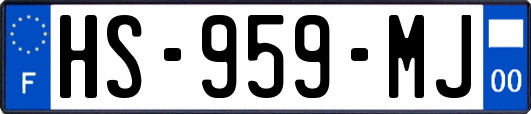HS-959-MJ