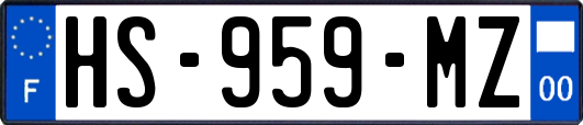 HS-959-MZ