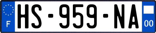 HS-959-NA