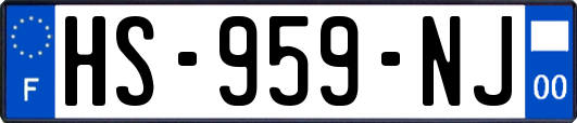 HS-959-NJ