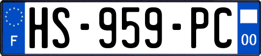 HS-959-PC