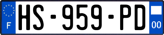 HS-959-PD