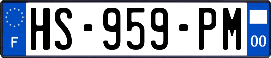 HS-959-PM