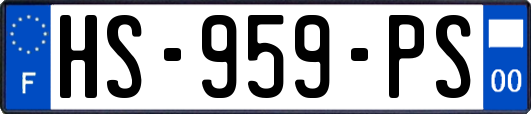 HS-959-PS
