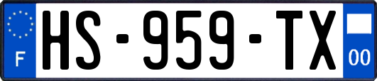 HS-959-TX