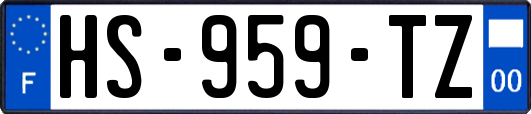 HS-959-TZ
