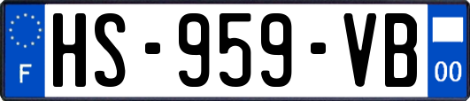 HS-959-VB