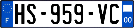 HS-959-VC