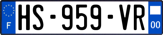 HS-959-VR