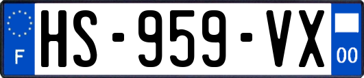 HS-959-VX