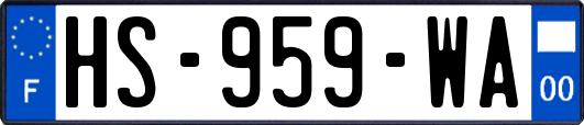 HS-959-WA