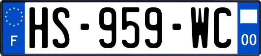 HS-959-WC