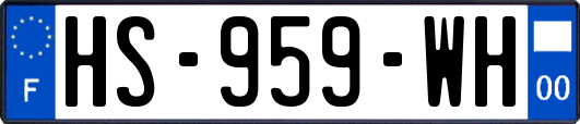 HS-959-WH