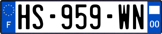 HS-959-WN